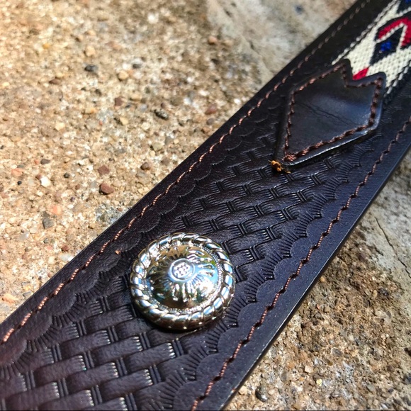 Western Style Belt - 44” Long - 2x2” buckle - Picture 4 of 6